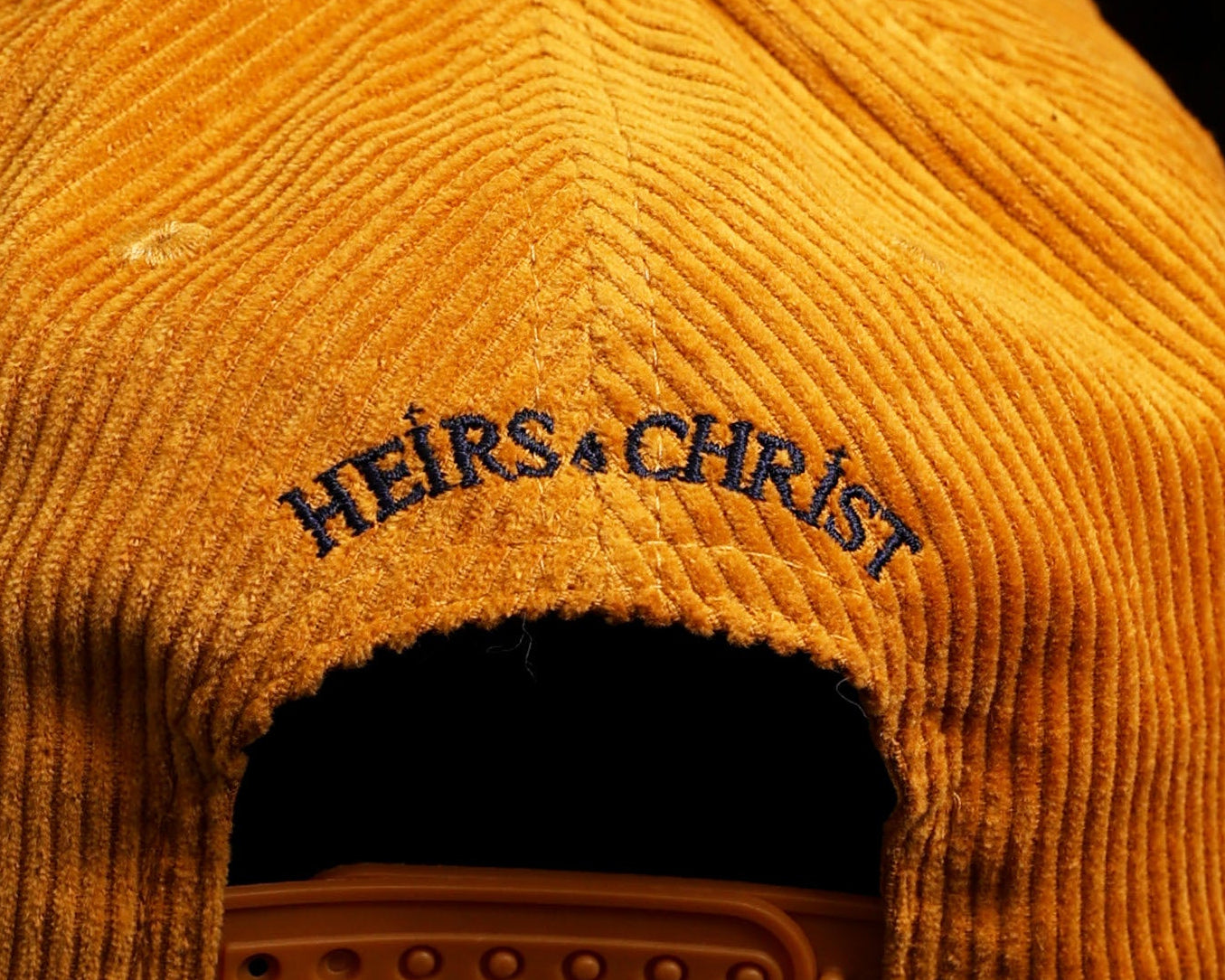 'HC' Corduroy Baseball Crown