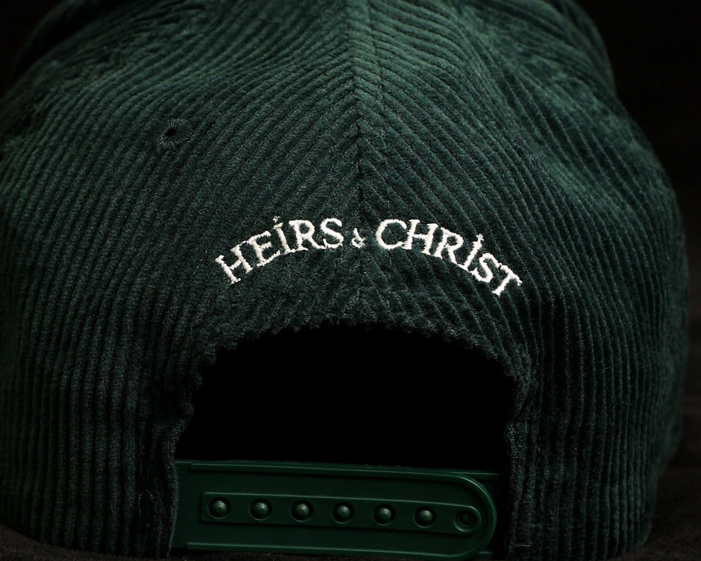'HC' Baseball Corduroy Crown