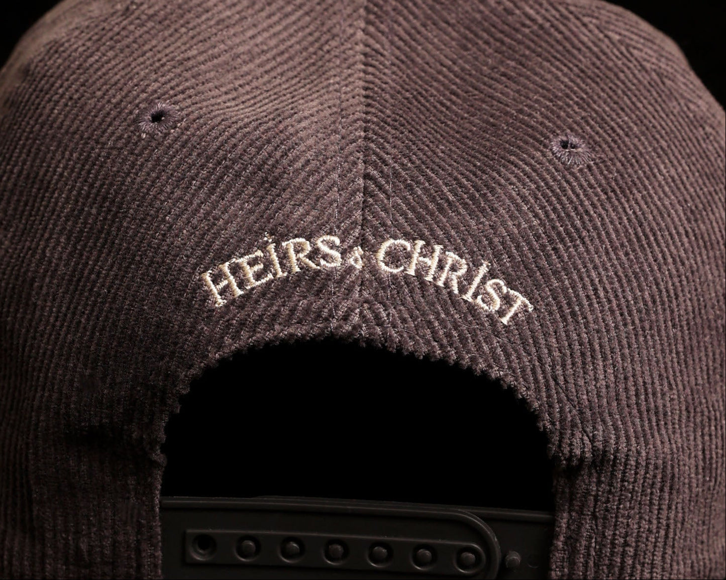 'LIVE/LOVE' Corduroy Skater Crown