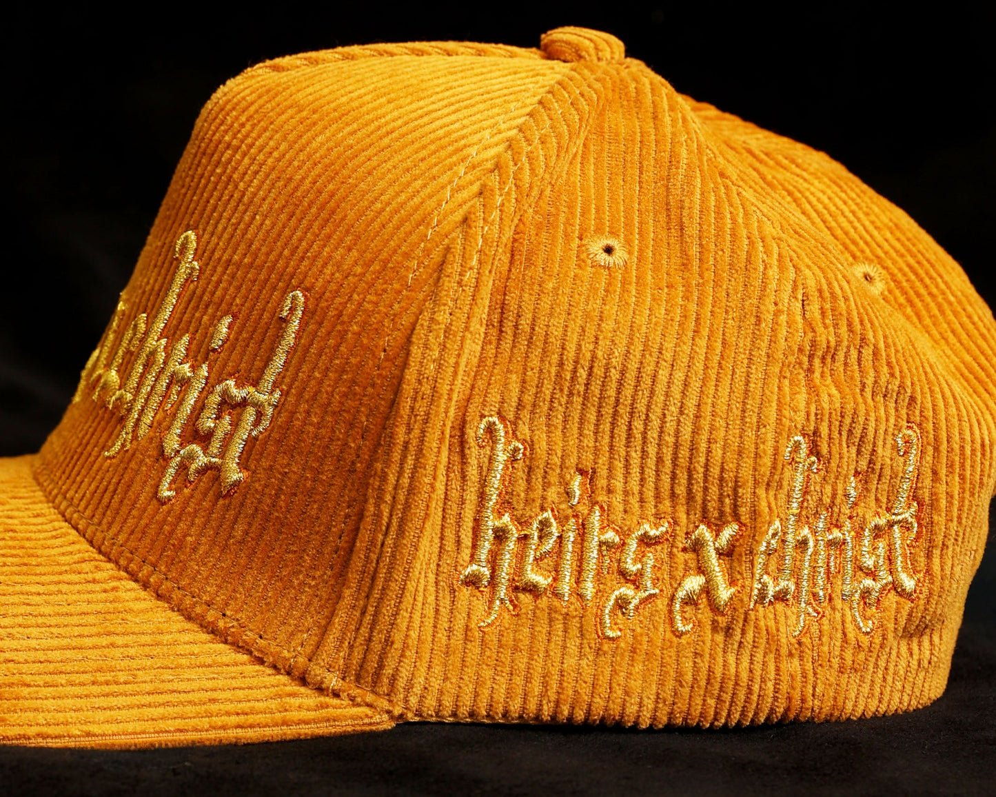 'Heirs x Christ' Corduroy Baseball Crown