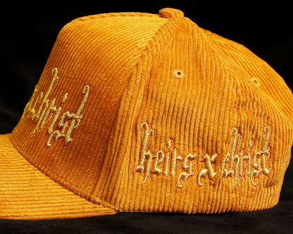'Heirs x Christ' Corduroy Baseball Crown