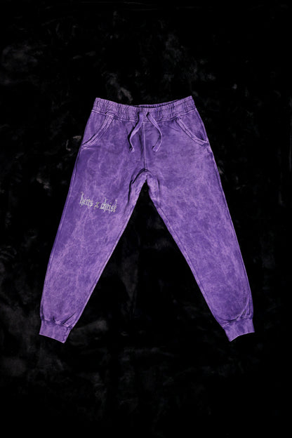 'GLACIER' Amethyst Jogger Set