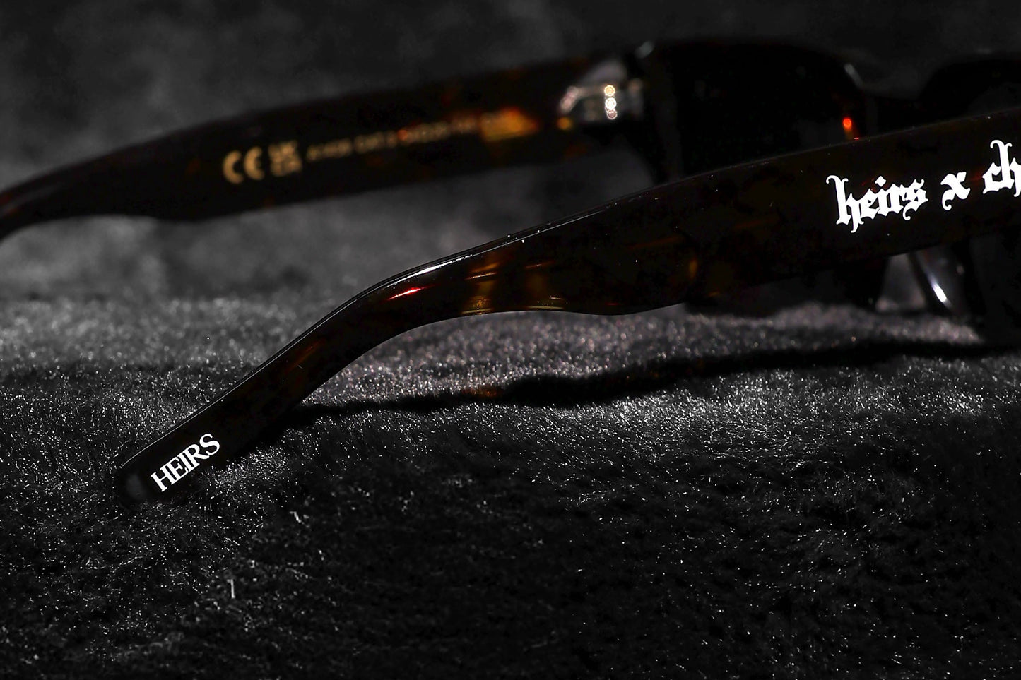 'HC' Tortoise Frame Sunglasses