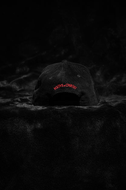 'LIVE/LOVE' Corduroy Baseball Crown