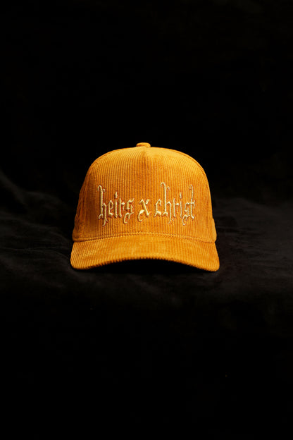 'Heirs x Christ' Corduroy Baseball Crown