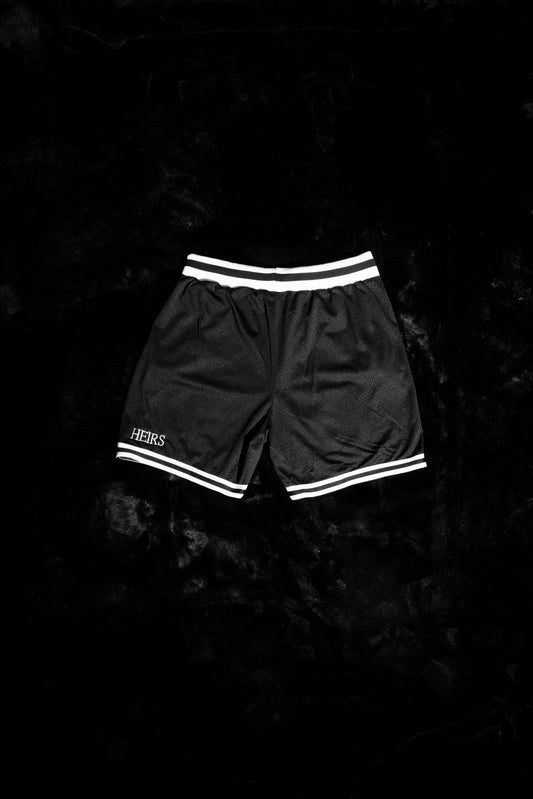 'LIVE/LOVE' Pink Basketball Shorts