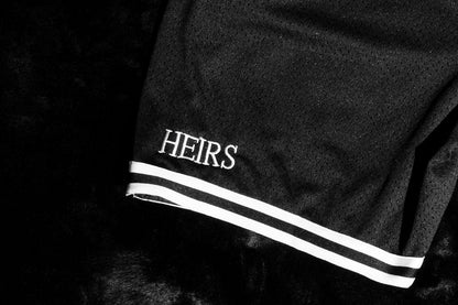 'LIVE/LOVE' Pink Basketball Shorts