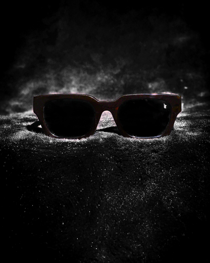 'HC' Tortoise Frame Sunglasses